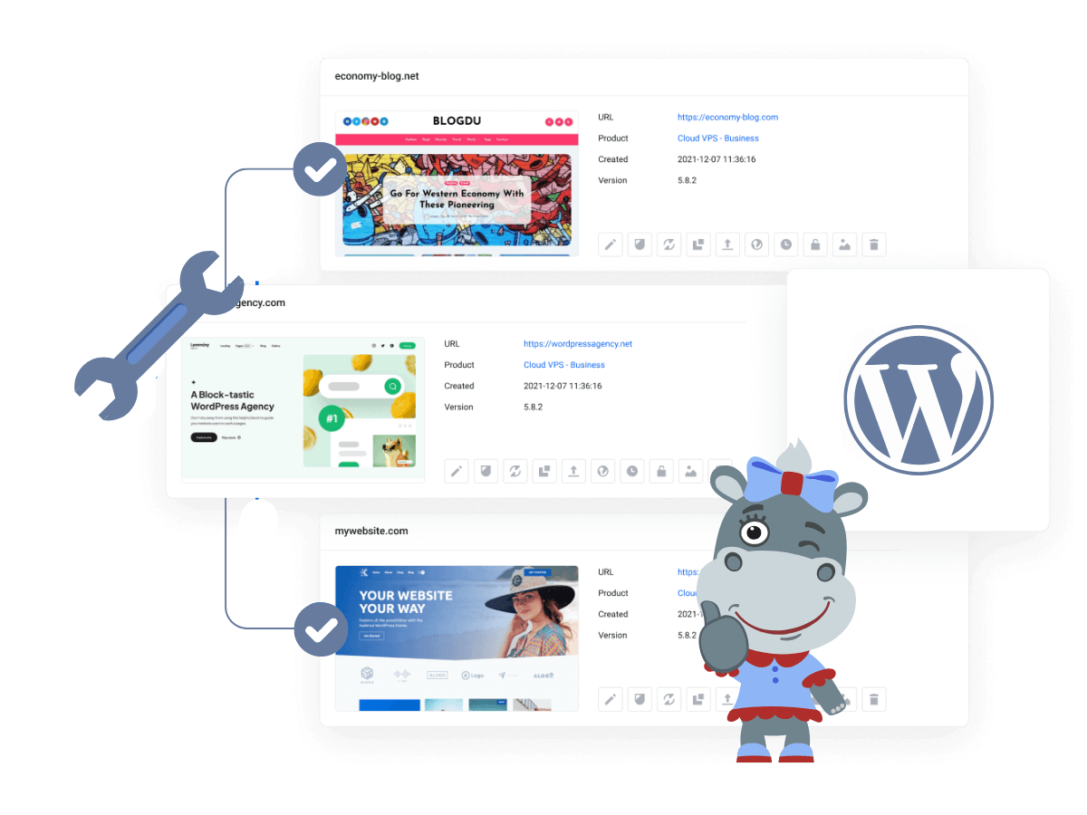 Hippo Publish | Green WordPress Hosting | UK - The All-in-one WordPress Manager