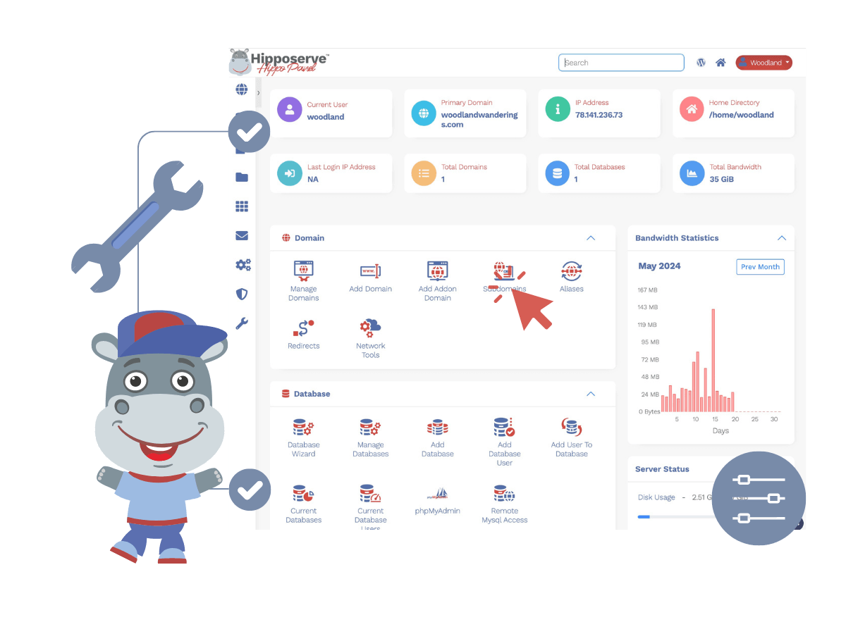 Web Design Club | 50% discount on hosting  - Hippo Panel