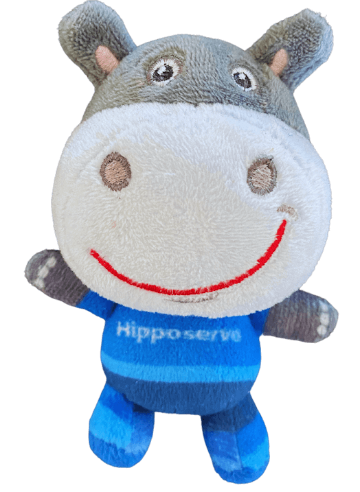 Plush Hippo Toy | Exclusive from our gift shop  - Cute Hippo Toy